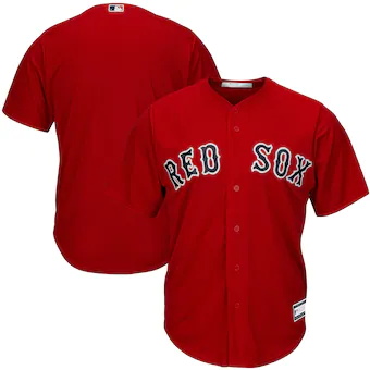 mens red boston red sox big and tall replica team jersey_pi